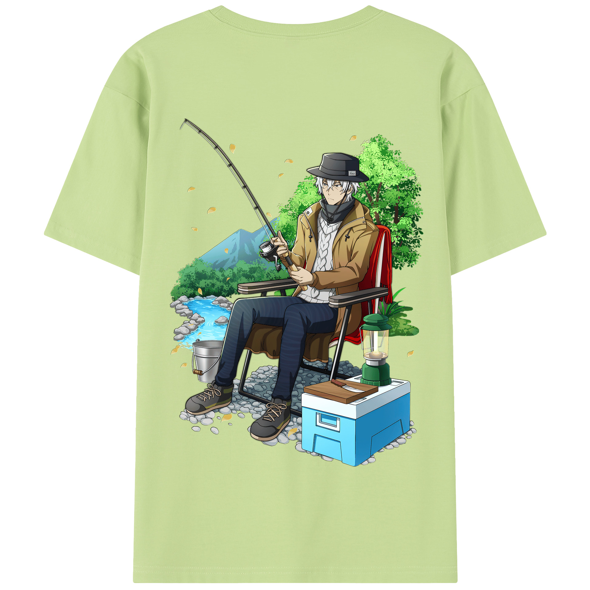 （画像用） 文豪ストレイドッグス Bungo Stray Dogs 綿100％半袖Tシャツ（背面プリント）